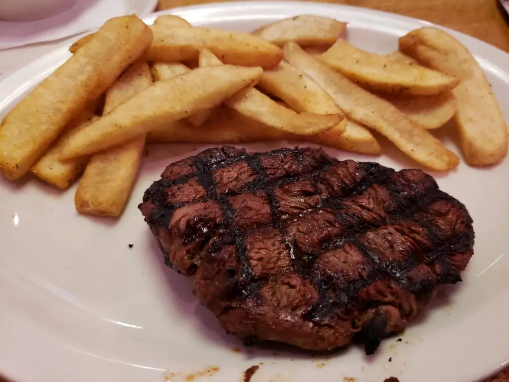 Texas Roadhouse Menu Steak fries