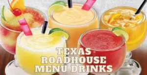 Texas Roadhouse Menu Drinks
