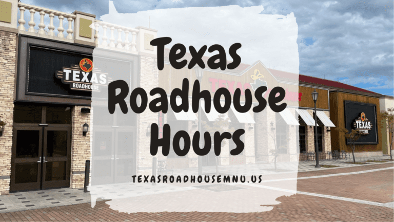 Texas Roadhouse Happy Hour (2024) - Texas RoadHouse Menu